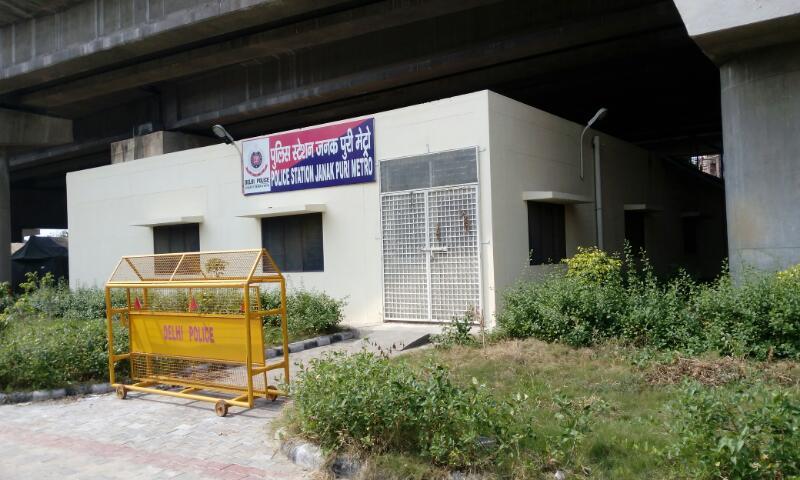 Construction of Dwarka metro police  Station New Delhi 